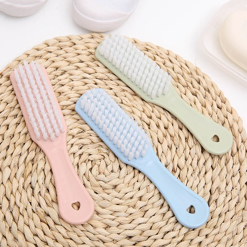

Plastic Small Shoes Brush Cleaning Soft Hair Washing Handy Clothes Brush Household Goods Bathroom Accessories Sneaker Cleaner