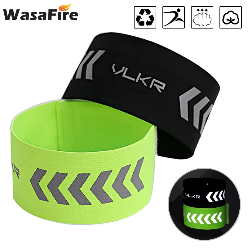 1 пара велосипедных брюк зажим для рук отражающий ремень спортивные Безопасные