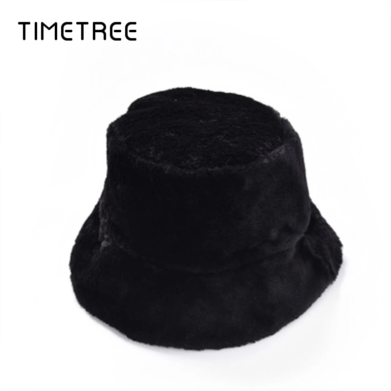 Осень Зима толстые плюшевые вязаные теплые мягкие шапки женские модные