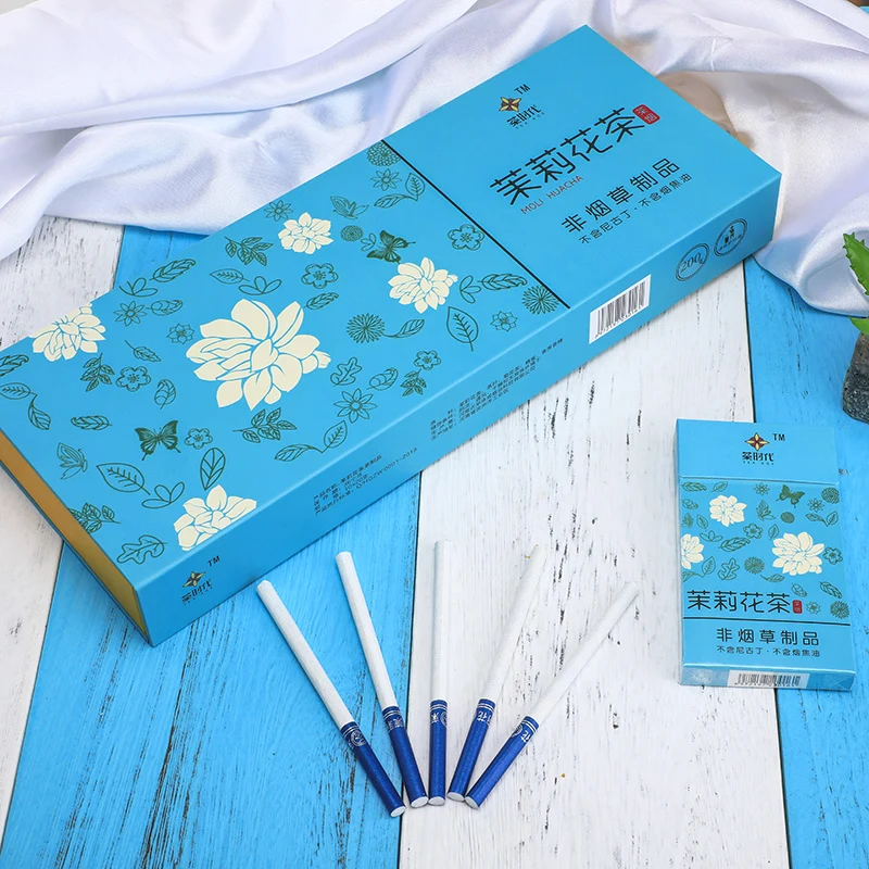 Чай курение табака жасмин тонкая сигарета чай мята табак мужские табачные