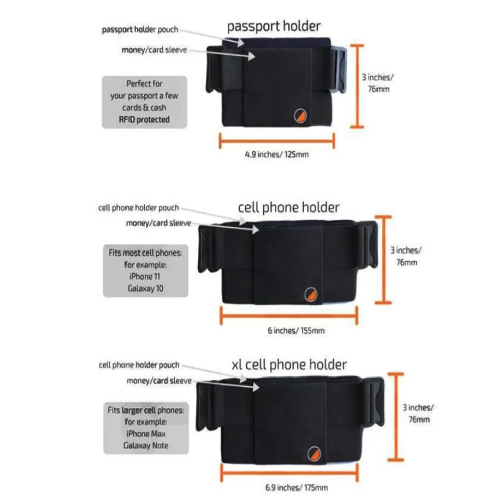 Invisible Wallet Waist Bag Outdoor Mini Minimalist Sports Pouch for Key Card Phone 2019 New | Спорт и развлечения