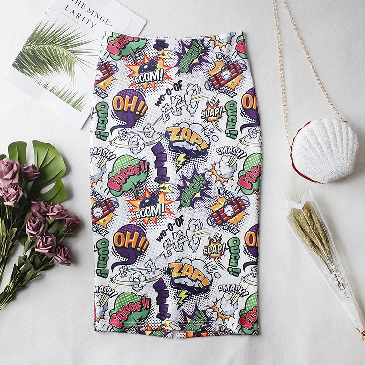 Юбка-карандаш женская для девочек с завышенной талией | Женская одежда