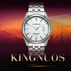 Часы наручные KINGNUOS Мужские кварцевые, Роскошные водонепроницаемые спортивные повседневные брендовые, с датой