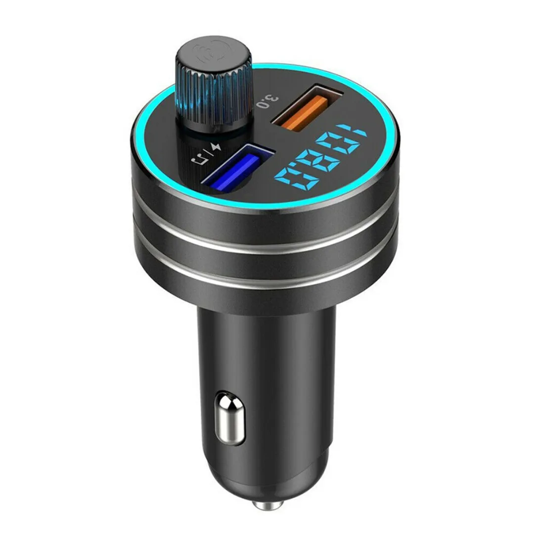 

New Car bluetooth Handsfree Wireless FM Transmitter MP3 Player Dual USB Adapter Car MP3 Player Wireless Audio Receiver