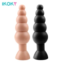 55mm thick big beads anal plug dildos sex toys for women men prostate massager erotic butt stuffed adult products suction cup