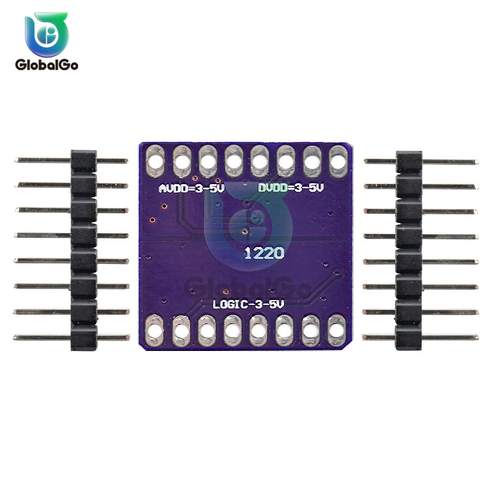 CJMCU-1220 ADS1220 A/D 8pin преобразователя постоянного тока ADC SPI 24 битный аналого-цифровой преобразователь модуль для Arduino 3-5V