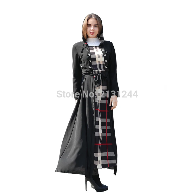Размера плюс Vestido Longo 2018 ОАЭ абайя мусульманский Дубай Турция Кафтан для женщин