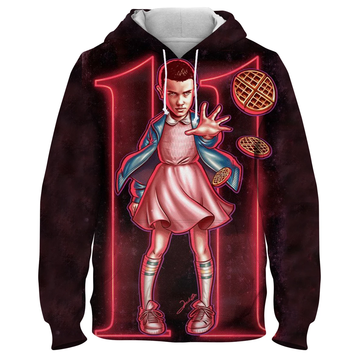 

Stranger Things 3d Hip Hop Hooded Hoodie Women's Oversized Hoodies 2021 Autumn Girl Sportswear Long Sleeve Hoody Pullover Tops