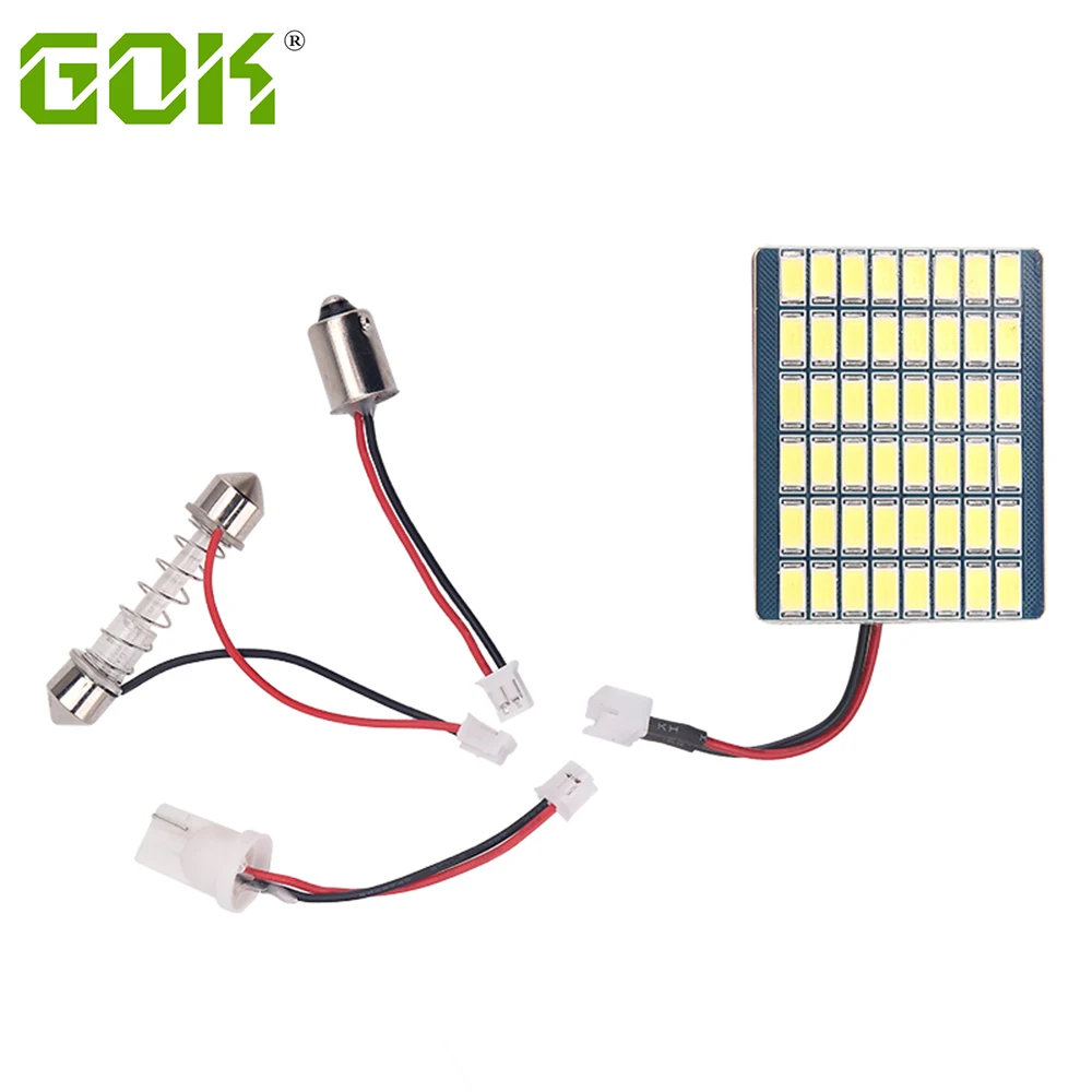 Освещение салона автомобиля супер белая ночная панель для чтения свет 5730 Led 48 SMD