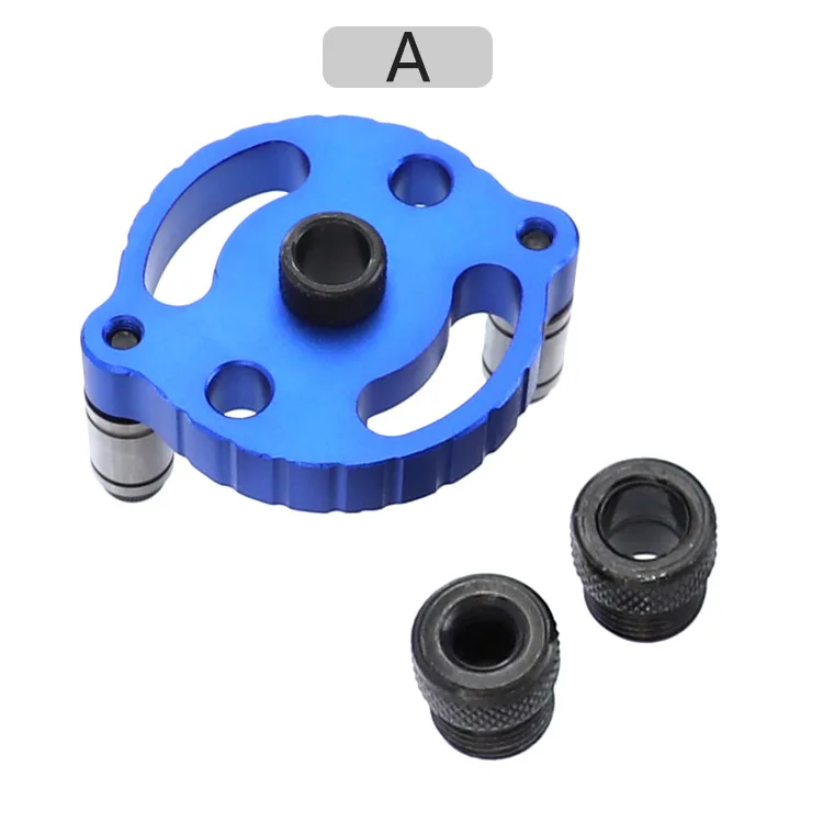 

3Types 6/8/10MM Pocket Hole Dowel Jig Self-centering Drill Guide Kit Wood Panel Puncher Hole Locator for Woodworking Tools