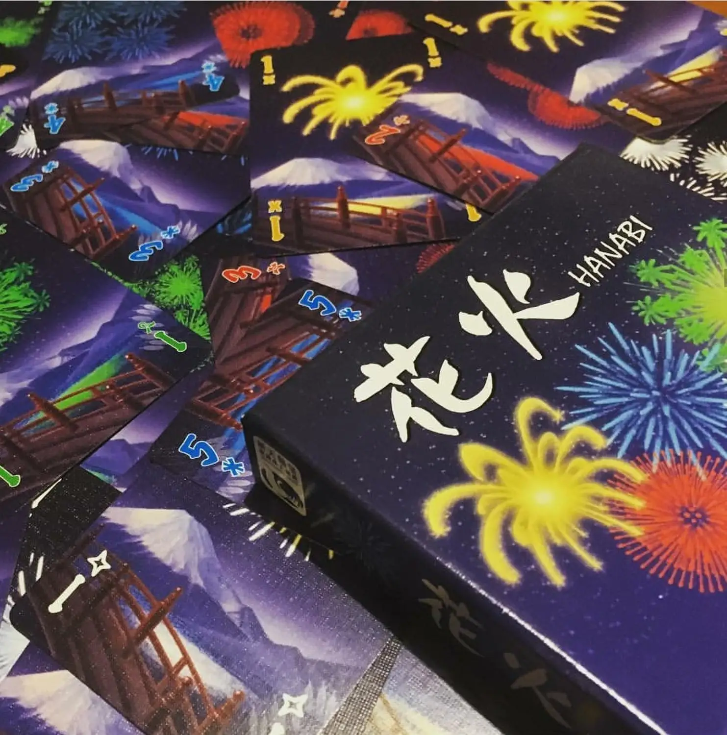 Горячая продажа 2-5 игроков HANABI настольные игры карты легко играть смешные для