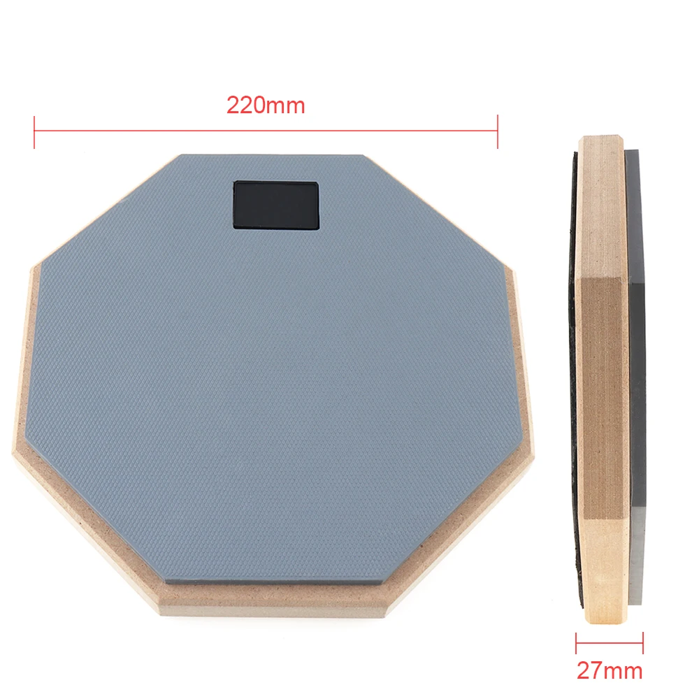 8 дюймовый резиновый деревянный тупой барабан тренировочный ударные инструменты