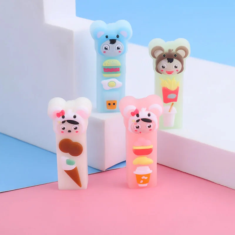 

4 шт./компл. креативный милый Китайский благоприятный ластик для кукол удачи кавайный детский мультяшный резиновый ластик чистые корейские ...