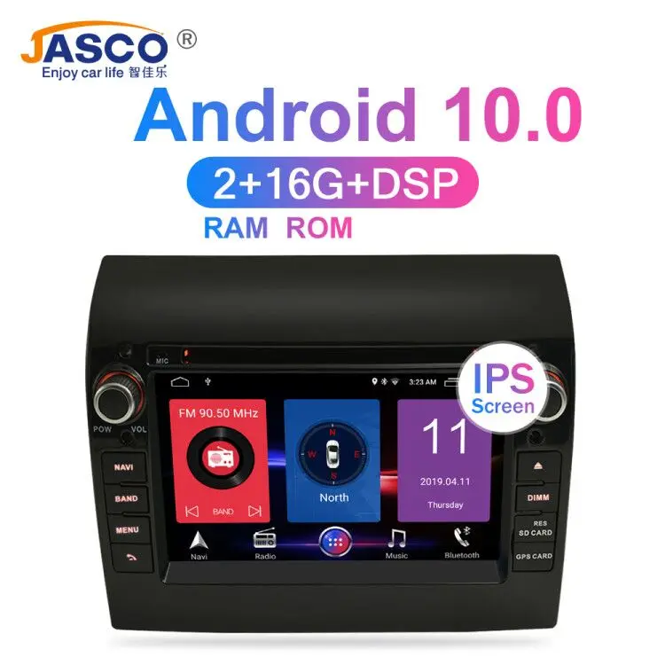 4G RAM Android 10 0 Автомобильный DVD стерео для Fiat Ducato Jumper Boxer Navigation Mutimedia Video Audio головное