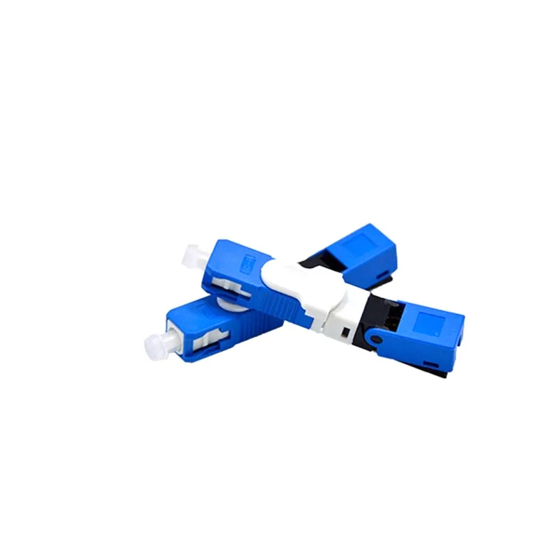 11,11 АКЦИЯ 100 шт./лот FTTH ESC250D SC APC и SC UPC Одномодовый оптоволоконный быстрый разъем FTTH SM оптический Быстрый разъем