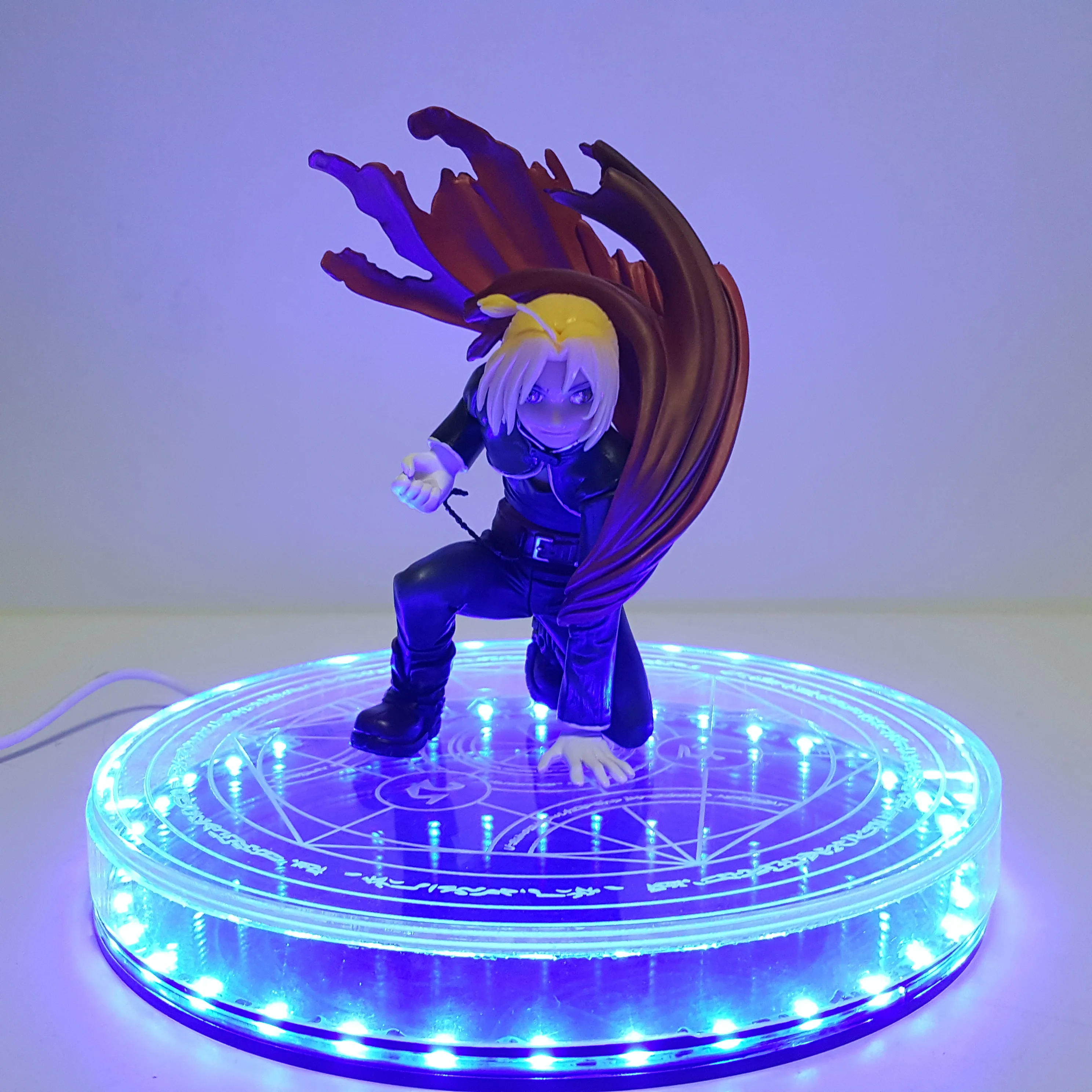 Цельнометаллический алхимик Эдвард Элрик светодиодный волшебный круг экшн