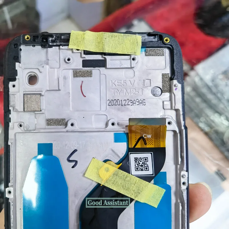 Оригинальный черный 6 52 ''для TECNO Spark Go KE5J Ke5k / SPARK GO 2020 KE5 ЖК-дисплей с рамкой |