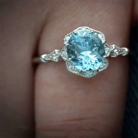 new retro womens ring retro gem engagement wedding ring size 6 10