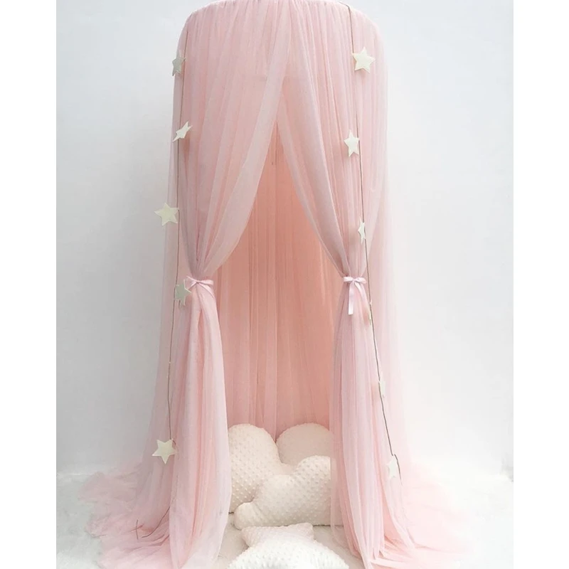 Тенты принцессы мечты Декор для спальни маленьких девочек Детская кроватка