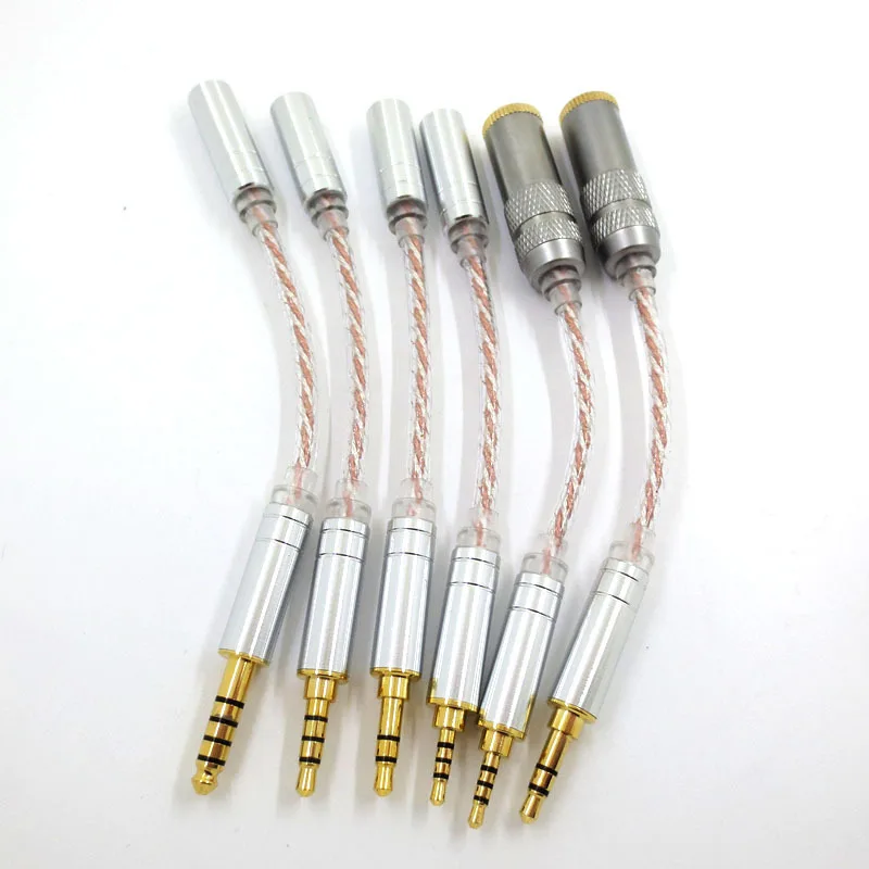 

Factory Direct 4.4 to 3.5 to 2.5 balance conversion line ZX300A HiFiman balance conversion audio line