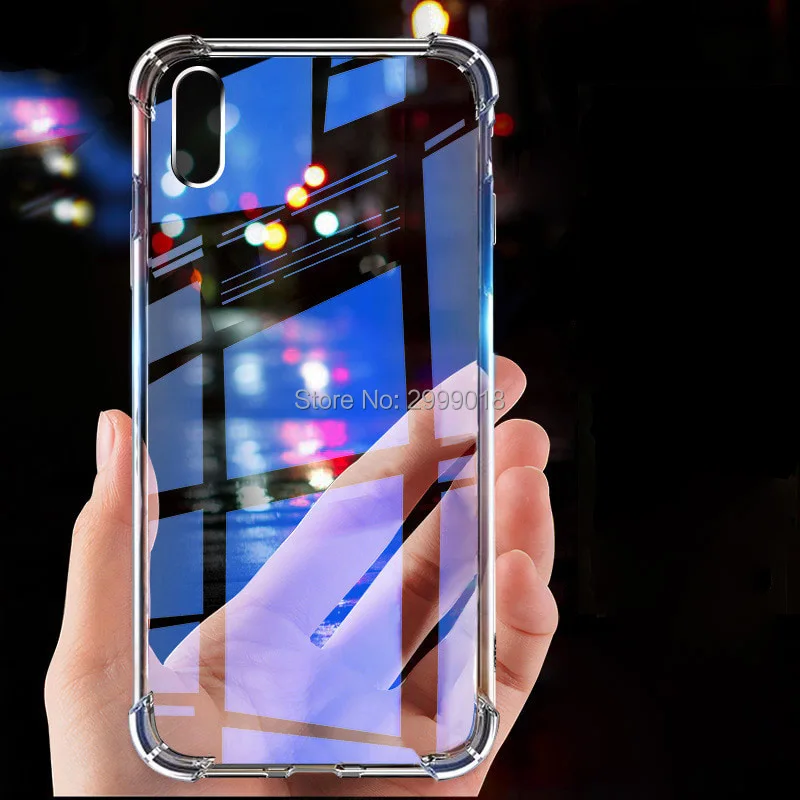Мягкий чехол ZTE Axon 10 Pro A2020 для Прозрачная силиконовая задняя крышка из ТПУ