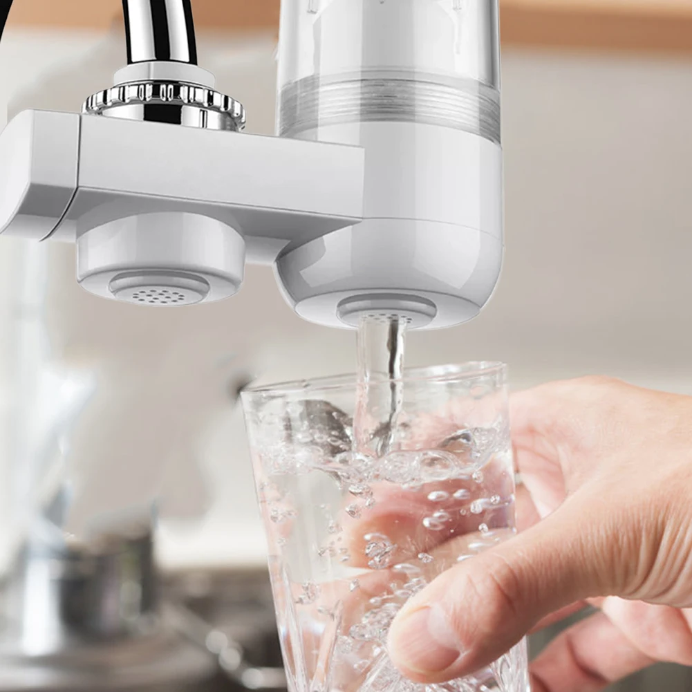 

Mini Tap Water Purifier Kitchen Faucet Washable Ceramic Percolator Water Filter Filtro Rust Bacteria Removal Replacement