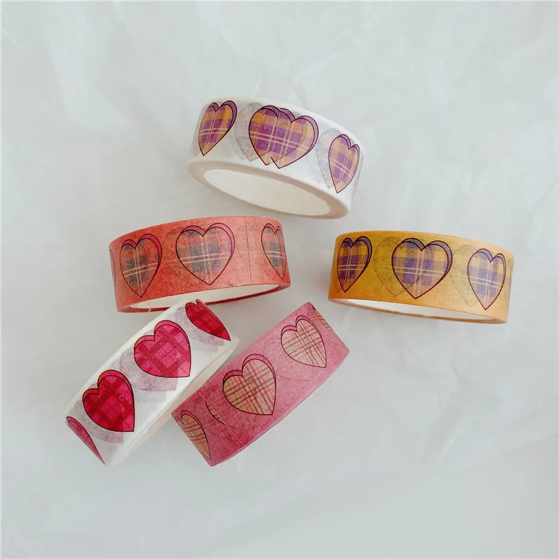 Декоративная лента-Тюльпан Love Washi 25 стилей для заметки карта креативные