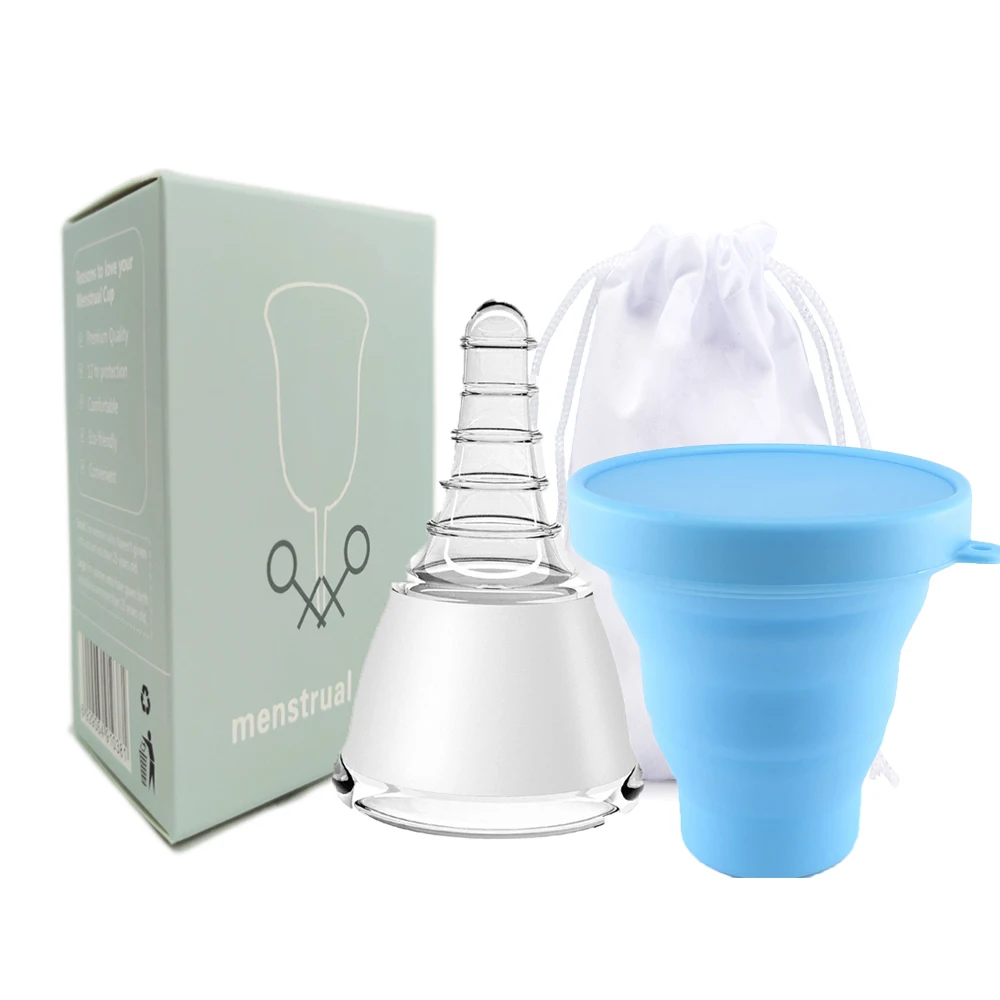 

Menstrual Cup for Women Wear for 12 Hours Reusable Period Cup Soft,Flexible,Leak-Proof Design,Medical-Grade Non-Toxic Silicone