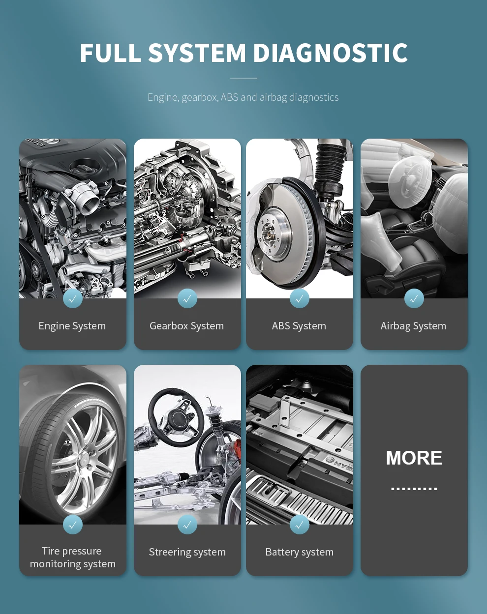 100% Оригинальный планшет XTOOL EZ400 PRO диагностический инструмент поддержка ключевой