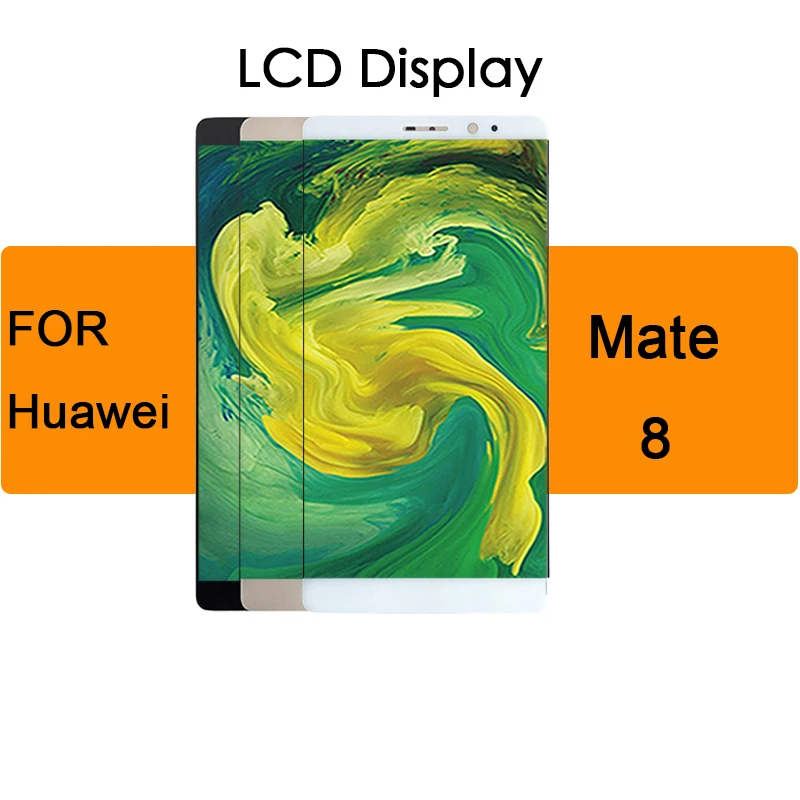 ЖК-дисплей для Huawei Mate 8 с сенсорным экраном и дигитайзером в сборе рамкой замены