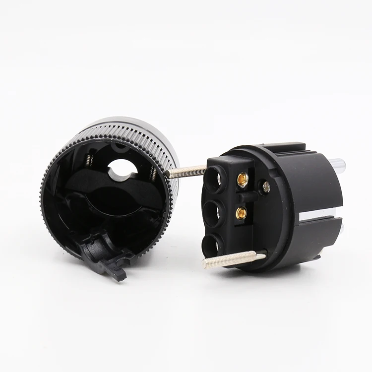2 шт. VE505R без логотипа High End родием EUR Schuko EU Мощность Plug & IEC разъем | Электроника
