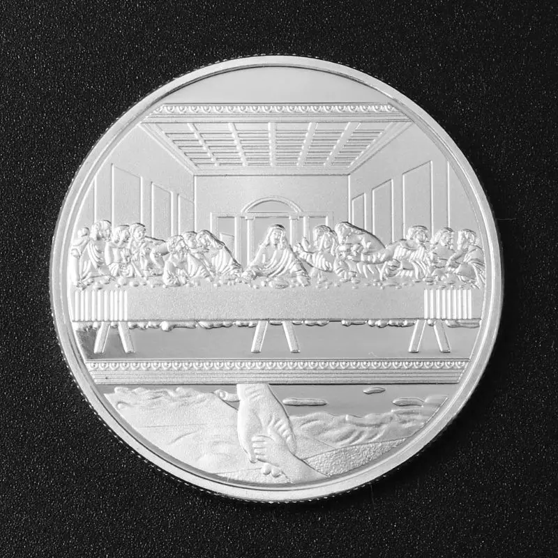 Религия Иисуса Христа памятная монета коллекция подарок сувенир искусство