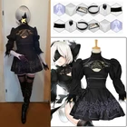 Новинка 2020 года, пикантный наряд Nier Automata Yorha 2B, костюм для косплея на Хэллоуин, Женские Костюмы для ролевых игр, вечерний костюм для девочек