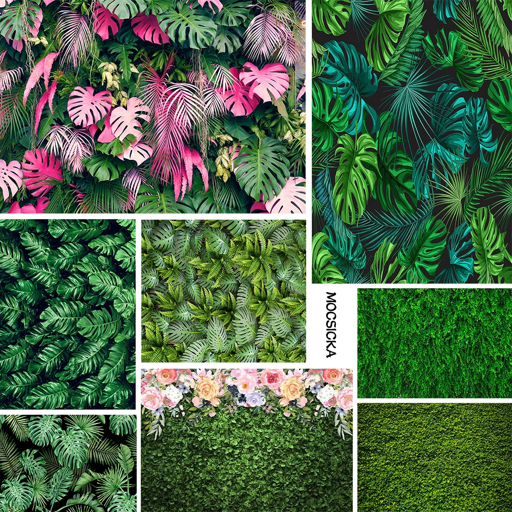 

Mocsicka фон для фотосъемки с изображением зеленой травы на день рождения деревянная доска баннер стены листья джунгли сафари фотография фоны ...