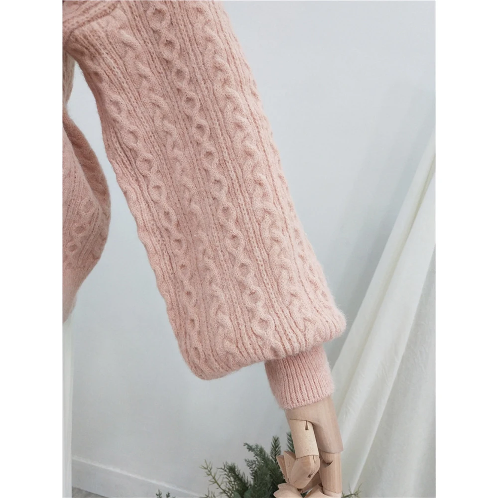 Werynica New autumn women cardigan 2019 Korean female knit sweater coat short soft knitted jacket 4 color |