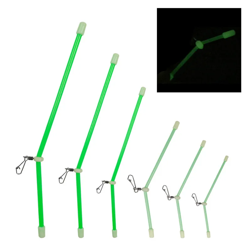 

Balight Luminous Fishing Tube Bracket Herringbone Anti-winding Plastic Balance Fish Hook Connector Fishing Tackle Supplies