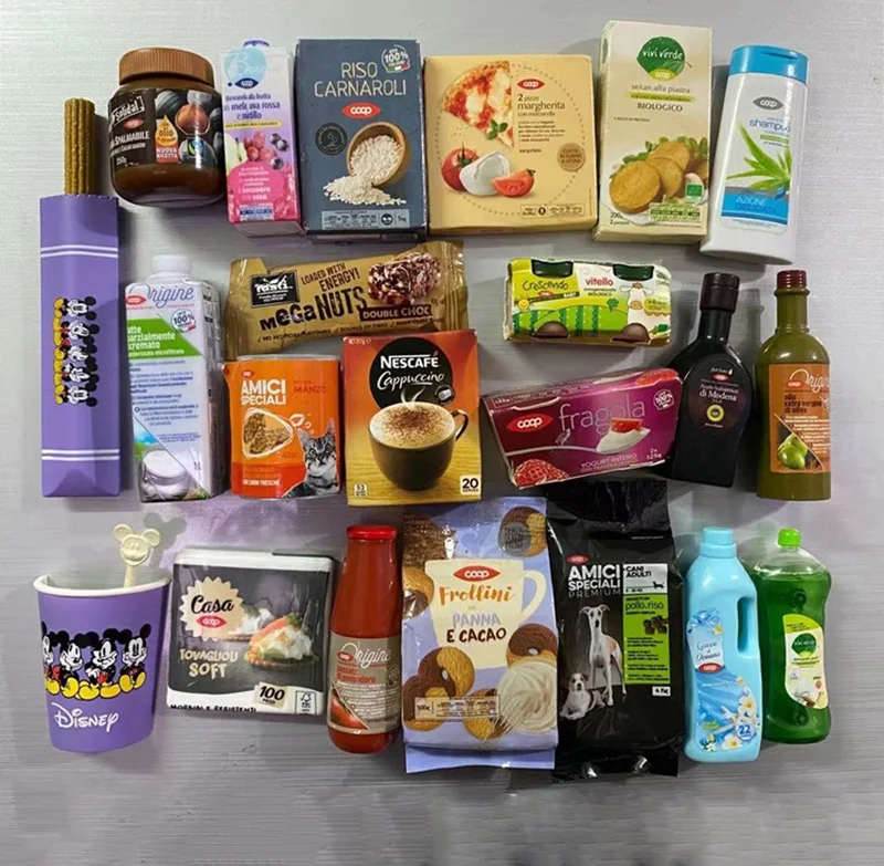 

Dollhouse Miniature Supermarket Food 1/6 Scale Dollhouse Daily Necessities for blyth barbies Play Kitchen Decor