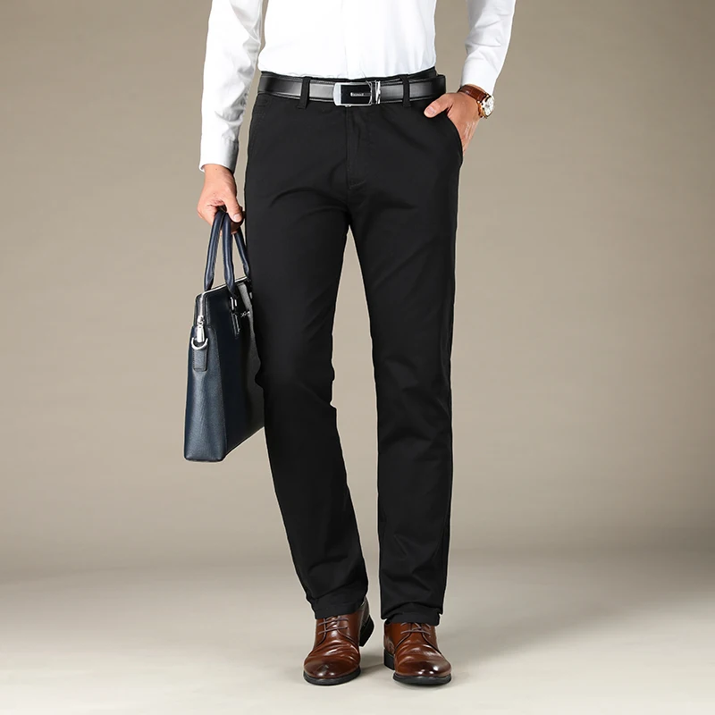 Брюки мужские классические повседневные модные Стрейчевые брюки Классический