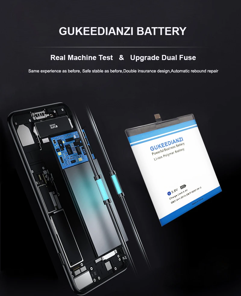 GUKEEDIANZI 6100 мА/ч, L16D1P32 мобильного телефона Батарея для lenovo Phab2 плюс PB2-670N PB2-670M PB2-670Y PB2 670N 670 м 670Y Батарея
