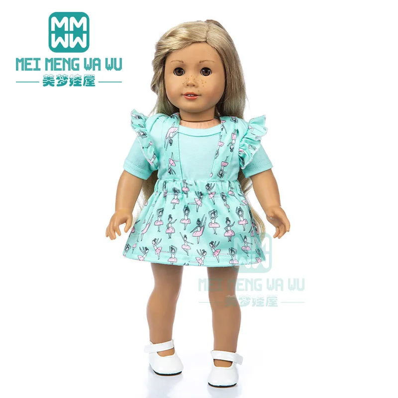 Новые балетные юбки платья спортивная одежда обувь кукольная для 43 см кукла