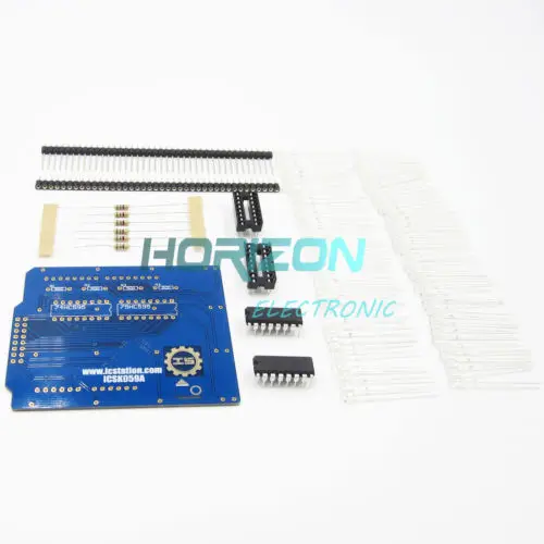 Комплект кубиков для Arduino uno Light shield LED точный зеленый сделай сам 4x4x4|Смарт-гаджеты|