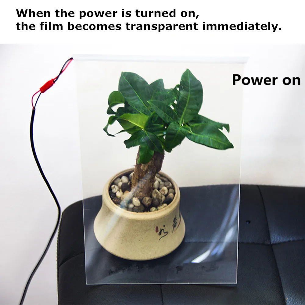 Затемняющая пленка Magic PDLC для окон электрические переключаемые тонировочные
