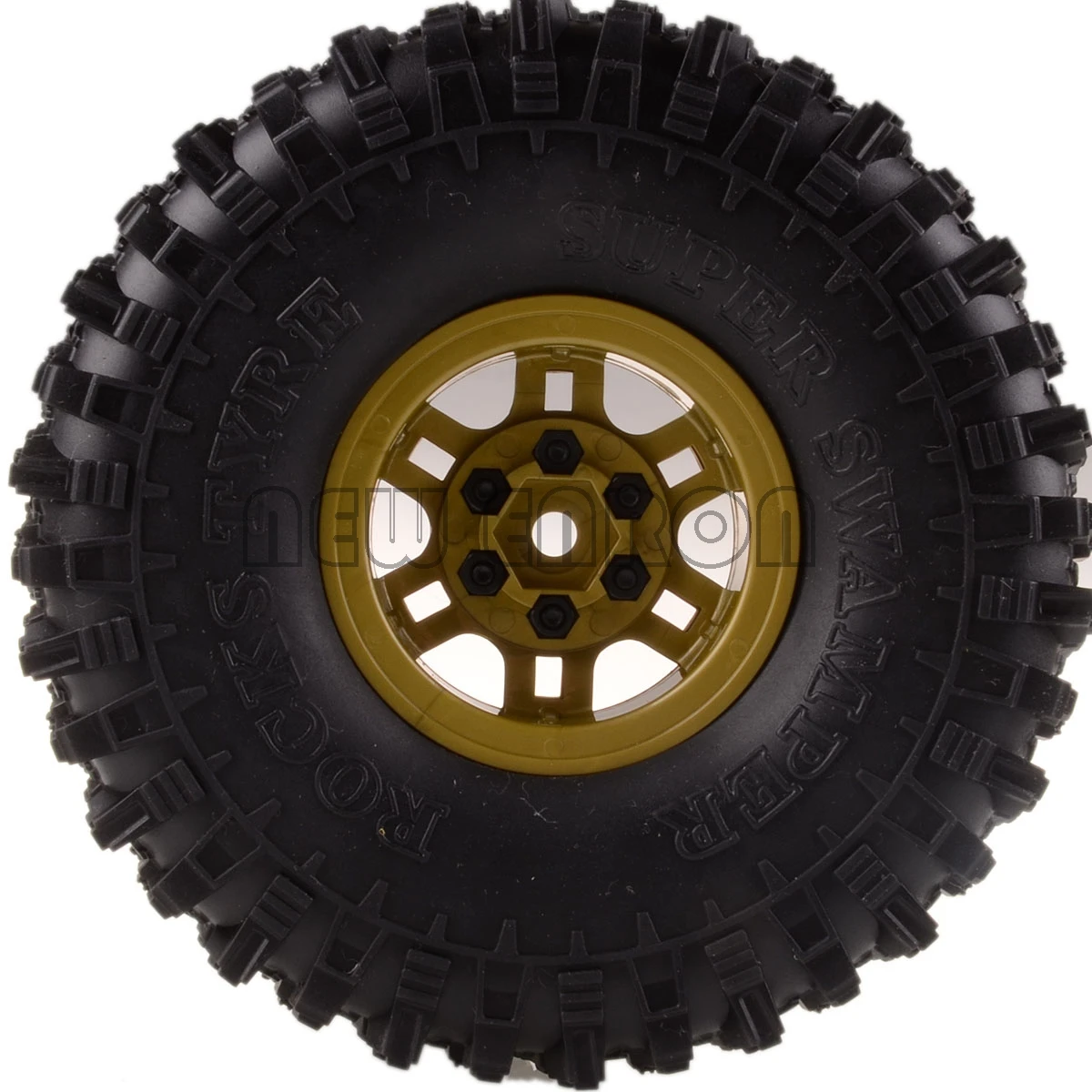 Новинка ENRON 1 шт. 9 дюйма ступица обода колеса и 120 мм супер шины Swamper для Rock Crawler RC 1:10