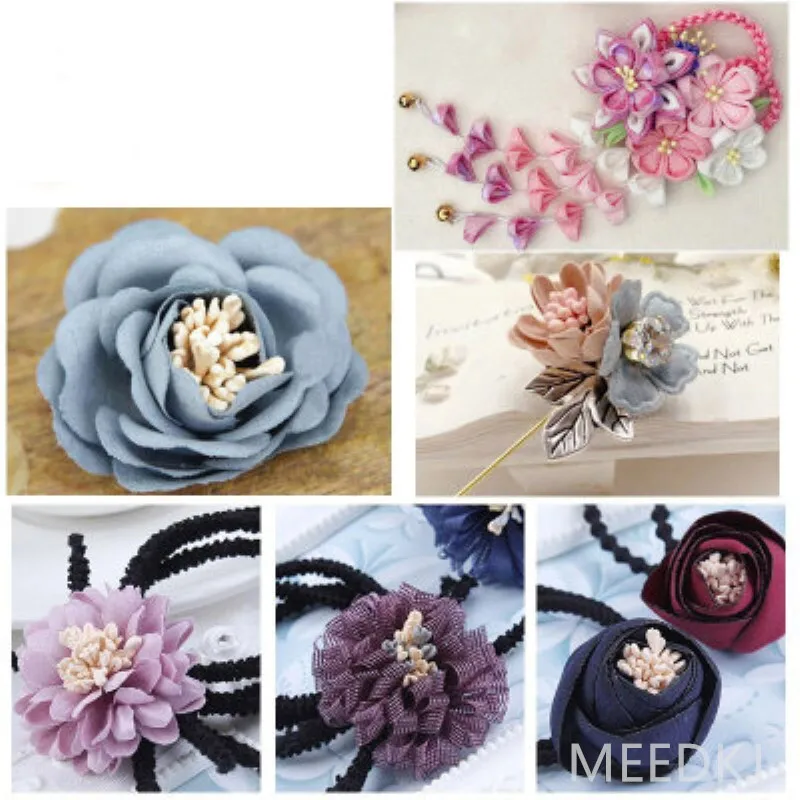 

Multi-color optional 1mm matte flower hair accessories flower bud flower handmade DIY artificial flower material