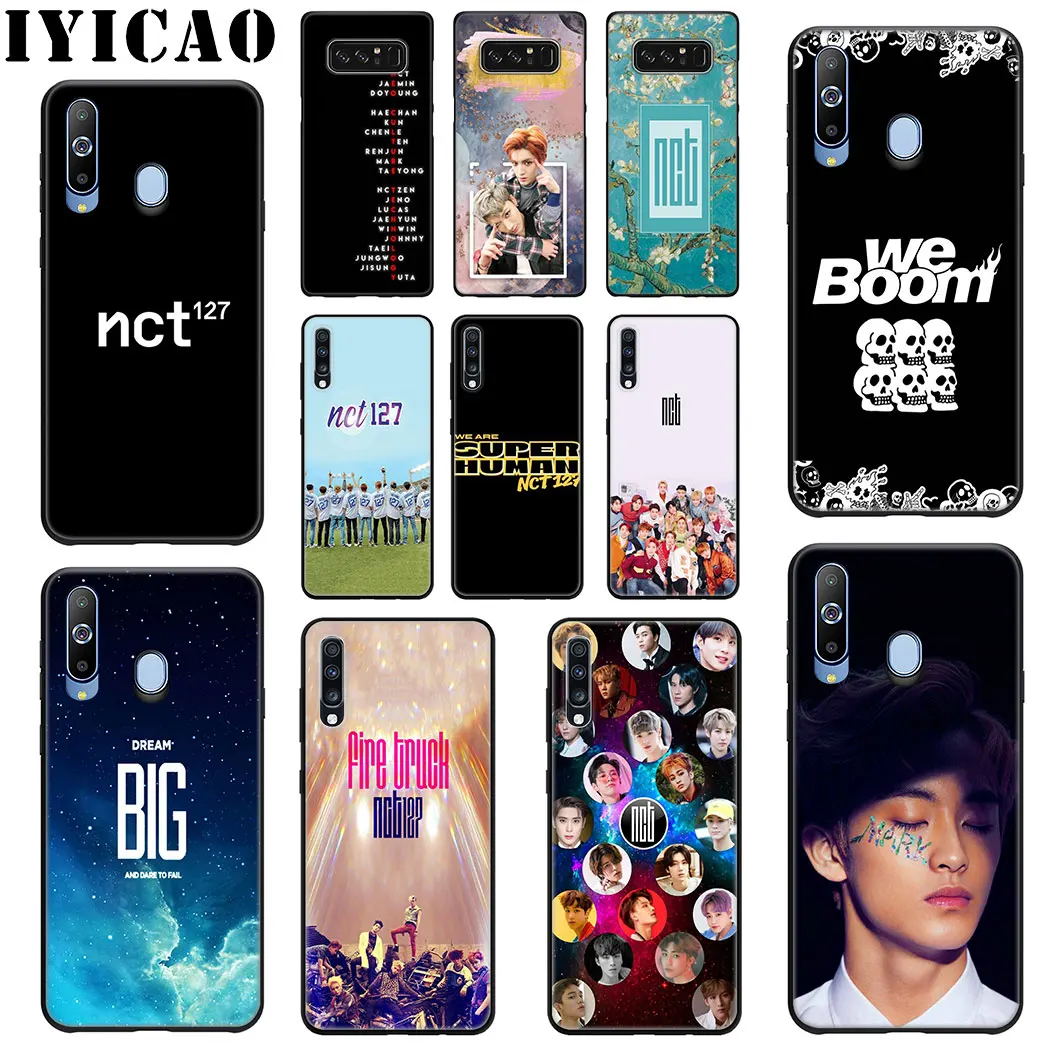 Силиконовый чехол NCT 127 для Samsung Galaxy Note 10 8 9 Plus A10s A20s A30s A40s A50s A70s|Бамперы| |