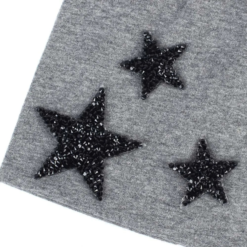 2019 Весенняя хлопковая шапка со звездой для новорожденных шапочки карамельных