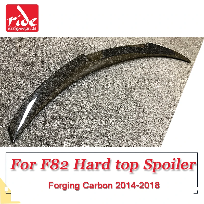 For BMW F82 4 door Hard top Tail Spoiler Wing M4 Style Forging Carbon Fiber series 420i 425i 430 435i Trunk 14-18 | Автомобили и