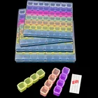 Коробка для алмазной живописи, инструменты, 28, 56 и 64 ячейки, пластиковая коробка для хранения, аксессуары для алмазной живописи, вышивки, распродажа