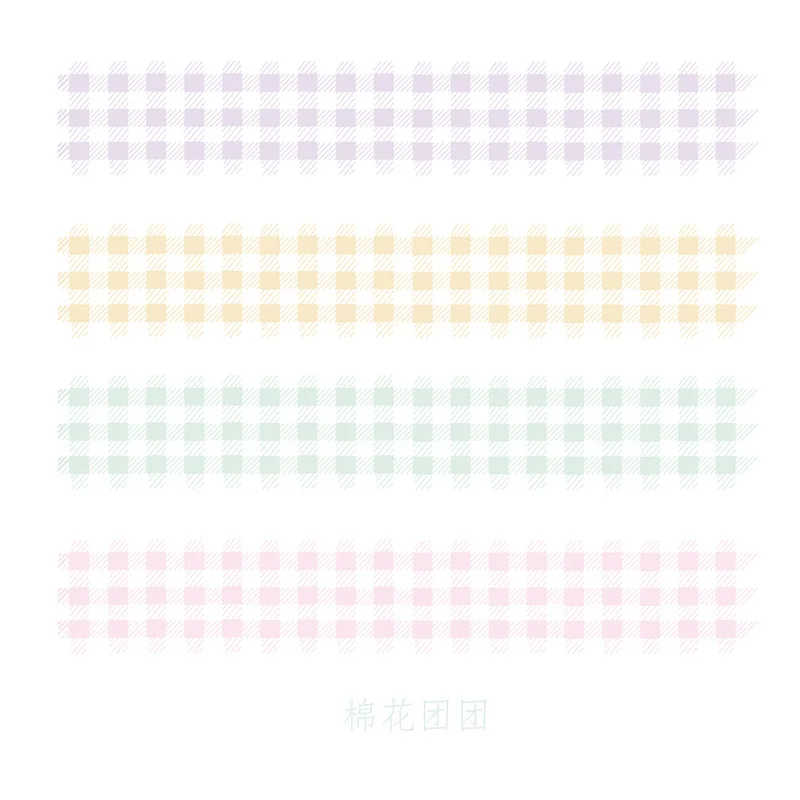 

MOHAMM Изоляционная лента радужная клетка 4 шт