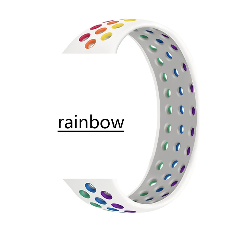 Ремешок для часов Pride 44 мм 40 спортивный силиконовый браслет наручных 6 5 4 3 2 1 iWatch 38